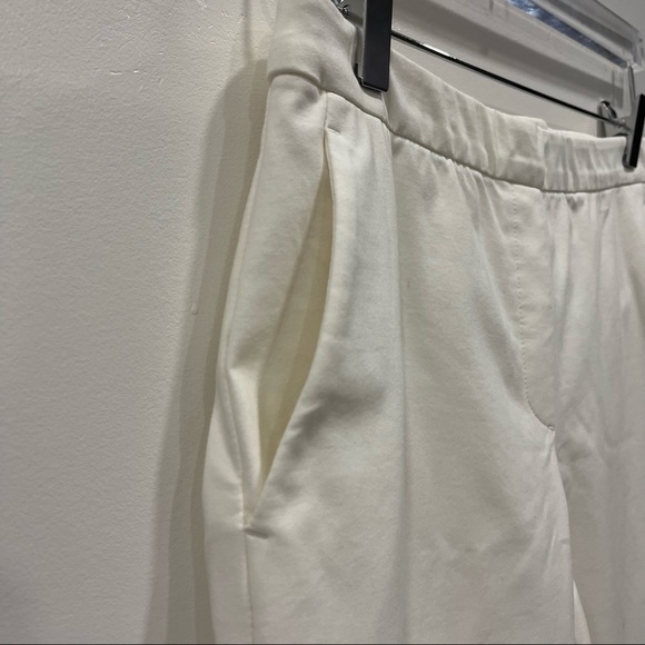 Theory Thanel Approach Cropped Pants in White Size 6 - Picture 9 of 13